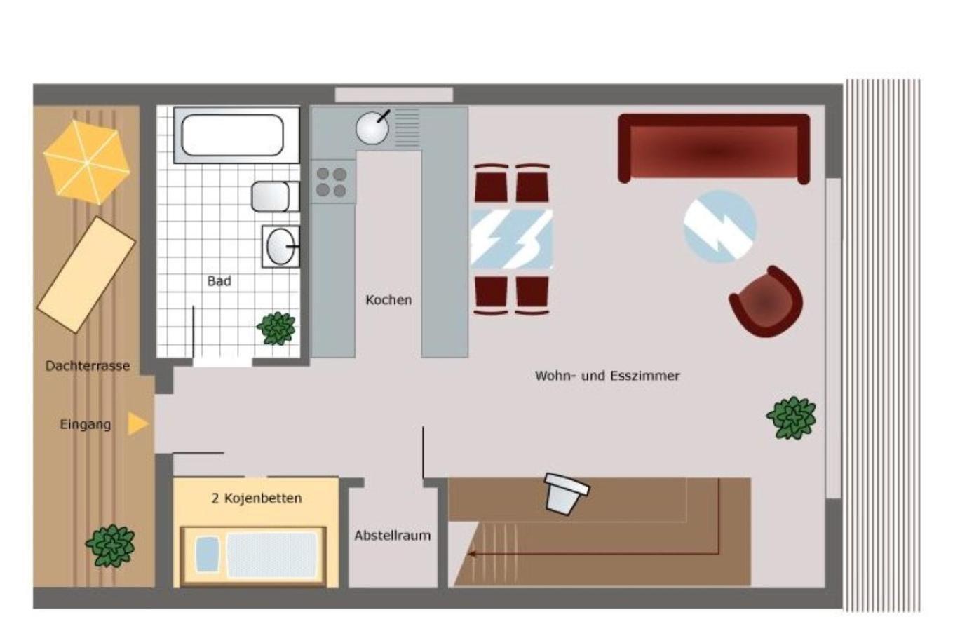 Wohnung Bontje Juist Exterior foto